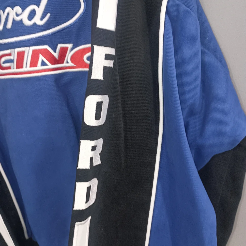 Ford Racing Men's Blue and Black NASCAR Jacket - Picture 6 of 7
